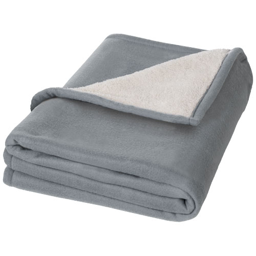 Plaid Springwood personnalisable Gris et Blanc cassé